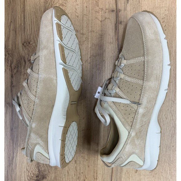 Lands' End Women's Shoes Suede Comfortable Walking Camel Brown 2108979 Size 13 D - Picture 11 of 16